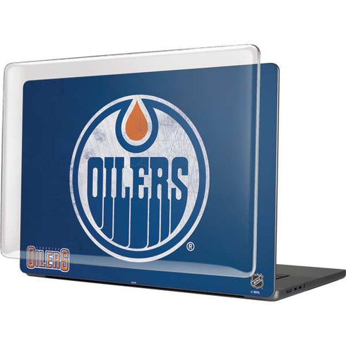 NHL Edmonton Oilers Distressed MacBook Pro 16in (2021-25) Case plus Skin