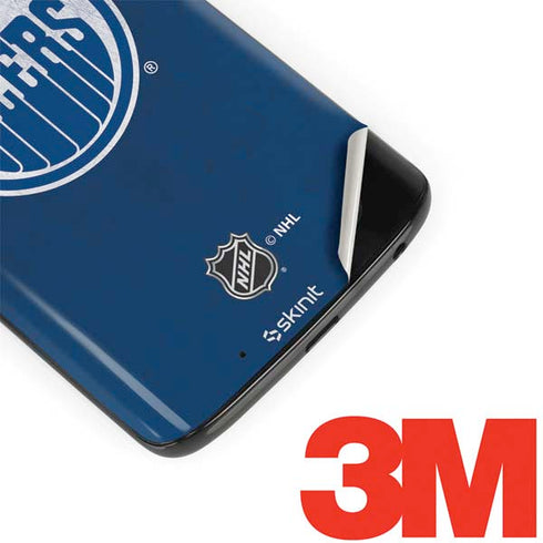 NHL Edmonton Oilers Distressed Moto G6 Skin