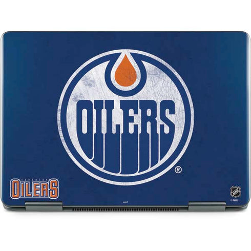 NHL Edmonton Oilers Distressed Notebook 9 Pro 13in (2017) Skin
