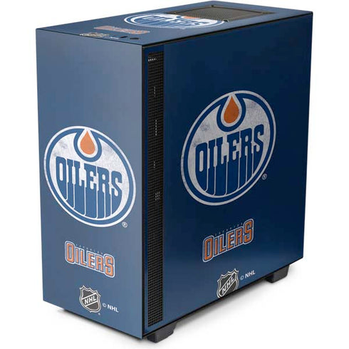 NHL Edmonton Oilers Distressed NZXT H510 Compact ATX Mid-Tower Case Skin