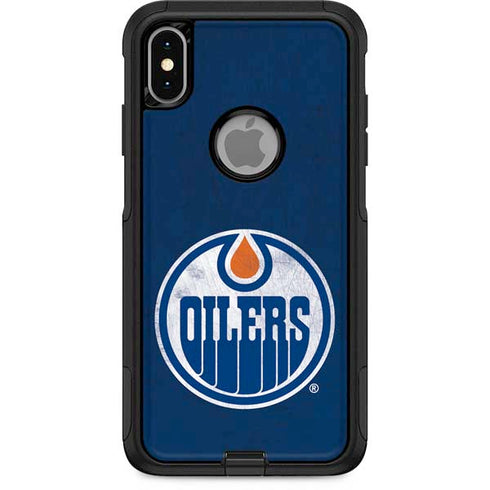 NHL Edmonton Oilers Distressed Otterbox Commuter iPhone Skin