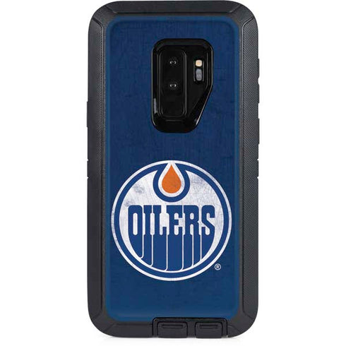NHL Edmonton Oilers Distressed Otterbox Defender Galaxy Skin