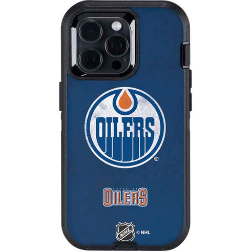 NHL Edmonton Oilers Distressed Otterbox Defender iPhone Skin