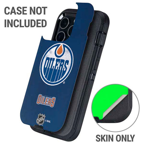 NHL Edmonton Oilers Distressed Otterbox Defender iPhone Skin