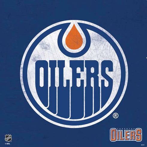 NHL Edmonton Oilers Distressed PS4 Slim Bundle Skin