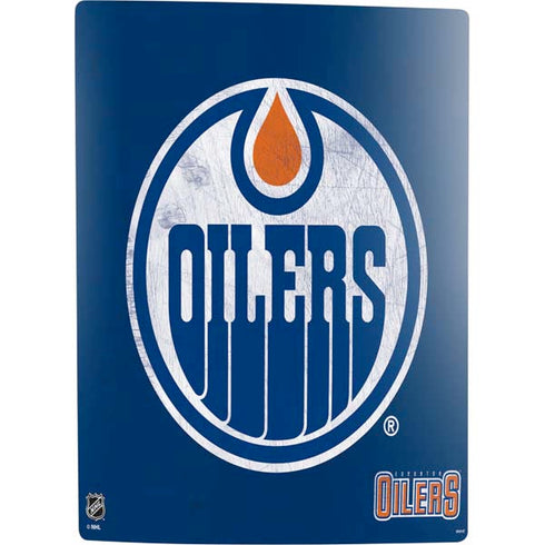 NHL Edmonton Oilers Distressed PS5 Digital Edition Bundle Skin