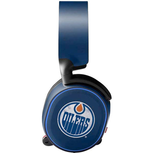 NHL Edmonton Oilers Distressed SteelSeries Arctis 5 Skin