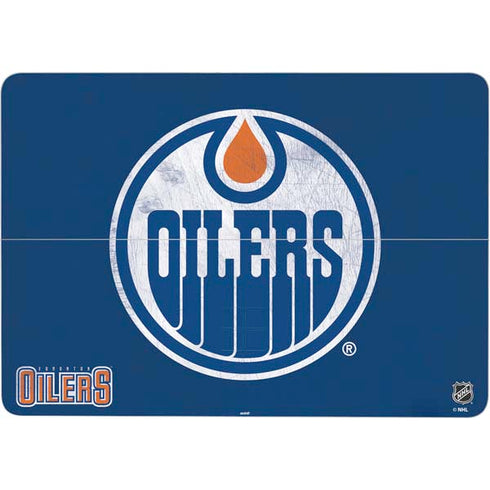 NHL Edmonton Oilers Distressed Surface Laptop Studio Skin