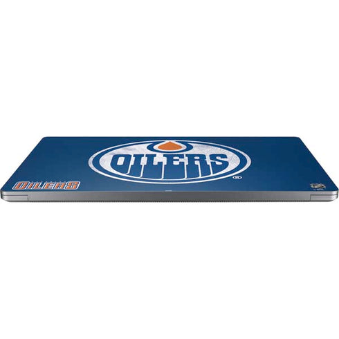 NHL Edmonton Oilers Distressed Universal Laptop 16in (13 x 9.4in) Skin