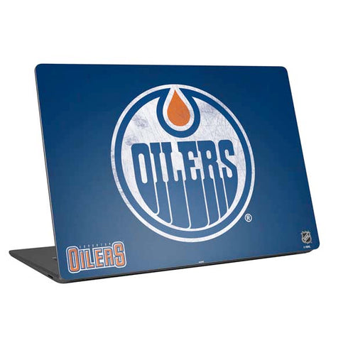 NHL Edmonton Oilers Distressed Universal Laptop 17in (13.8 x 10in) Skin