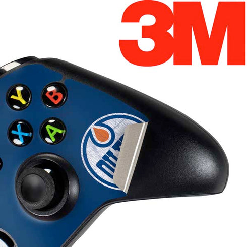 NHL Edmonton Oilers Distressed Xbox One Controller Skin