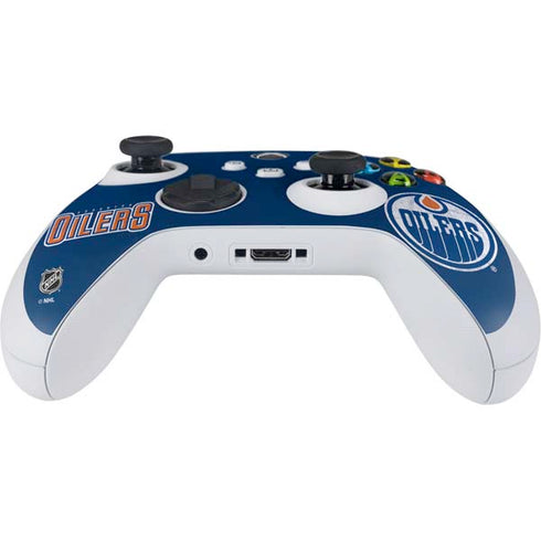 NHL Edmonton Oilers Distressed Xbox Series S Controller Skin