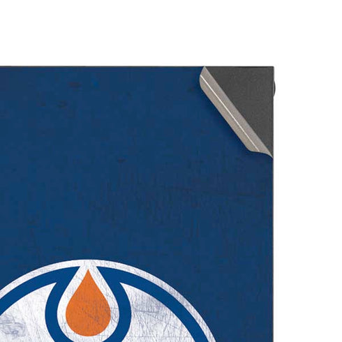 NHL Edmonton Oilers Distressed Xbox Series X Console Skin
