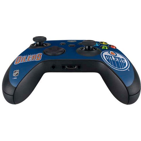 NHL Edmonton Oilers Distressed Xbox Series X Controller Skin
