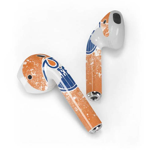 NHL Edmonton Oilers Frozen Apple AirPods Skin