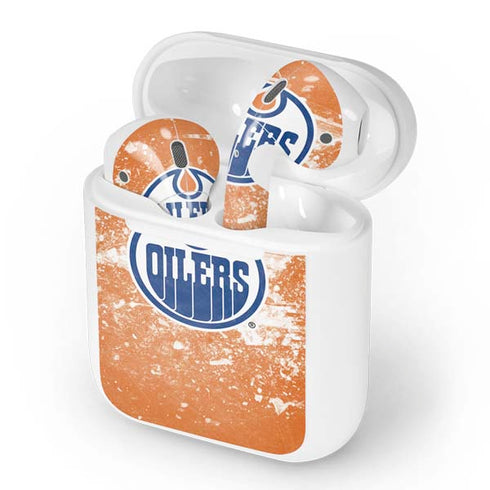 NHL Edmonton Oilers Frozen Apple AirPods Skin
