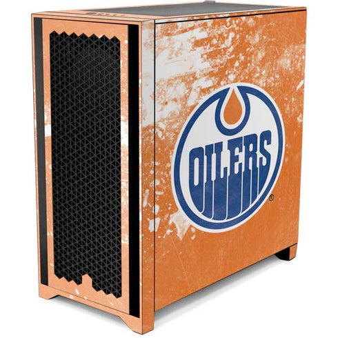 NHL Edmonton Oilers Frozen Corsair 4000D Tempered Glass Mid-Tower ATX Case Skin