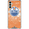 NHL Edmonton Oilers Frozen Galaxy A13 5G Clear Case