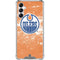 NHL Edmonton Oilers Frozen Galaxy A14 5G Clear Case