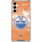 NHL Edmonton Oilers Frozen Galaxy A15 5G Clear Case