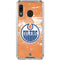 NHL Edmonton Oilers Frozen Galaxy A30 Clear Case