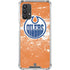 NHL Edmonton Oilers Frozen Galaxy A32 5G Clear Case
