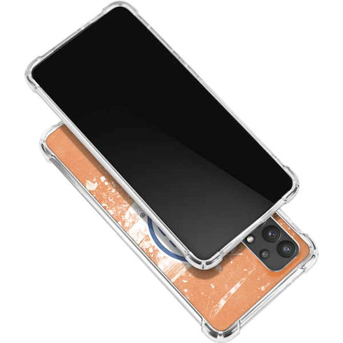 NHL Edmonton Oilers Frozen Galaxy A32 5G Clear Case