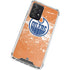 NHL Edmonton Oilers Frozen Galaxy A52 5G Clear Case