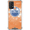 NHL Edmonton Oilers Frozen Galaxy A72 5G Clear Case