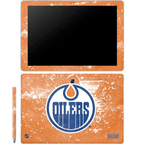NHL Edmonton Oilers Frozen Galaxy Book 12in Skin