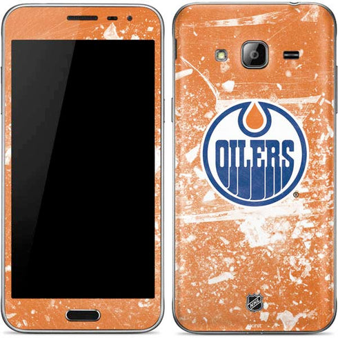 NHL Edmonton Oilers Frozen Galaxy J3 Skin