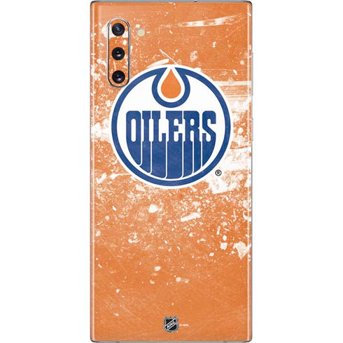NHL Edmonton Oilers Frozen Galaxy Note 10 Skin