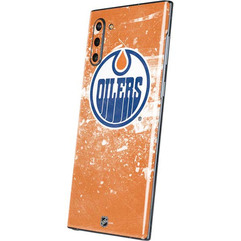 NHL Edmonton Oilers Frozen Galaxy Note 10 Skin