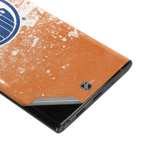 NHL Edmonton Oilers Frozen Galaxy Note 10 Skin