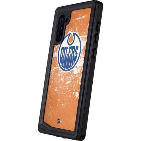 NHL Edmonton Oilers Frozen Galaxy Note 10 Waterproof Case