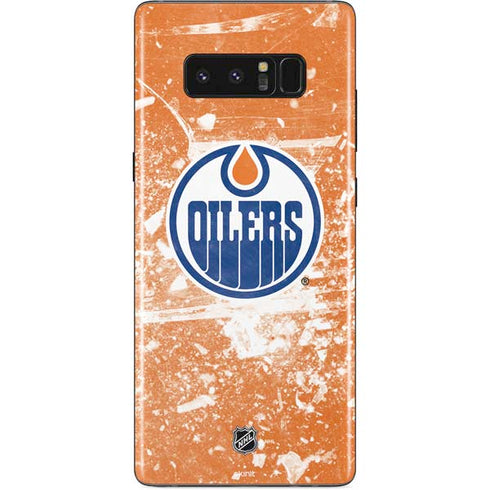 NHL Edmonton Oilers Frozen Galaxy Note 8 Skin