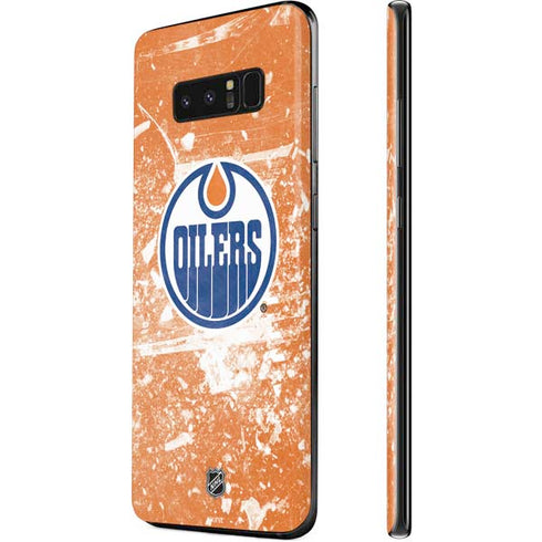 NHL Edmonton Oilers Frozen Galaxy Note 8 Skin