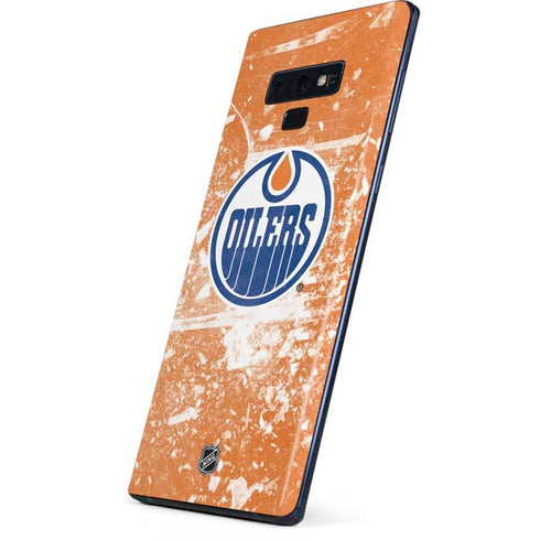 NHL Edmonton Oilers Frozen Galaxy Note 9 Skin