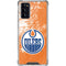 NHL Edmonton Oilers Frozen Galaxy Note20 5G Clear Case