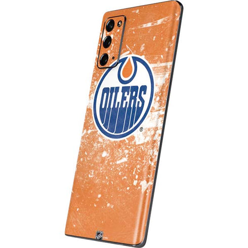 NHL Edmonton Oilers Frozen Galaxy Note20 5G Skin