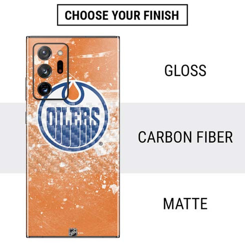 NHL Edmonton Oilers Frozen Galaxy Note20 Ultra 5G Skin