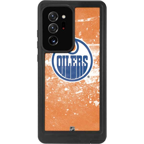 NHL Edmonton Oilers Frozen Galaxy Note20 Ultra 5G Waterproof Case