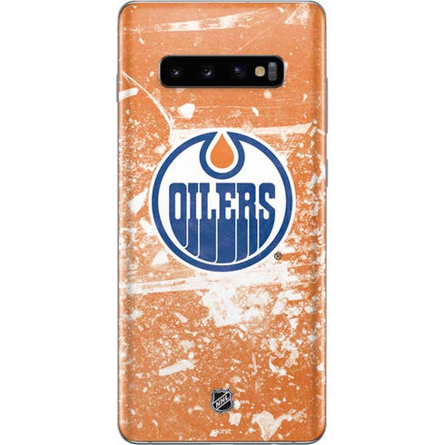 NHL Edmonton Oilers Frozen Galaxy S10 Plus Skin