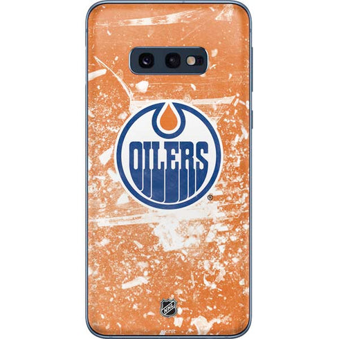 NHL Edmonton Oilers Frozen Galaxy S10e Skin