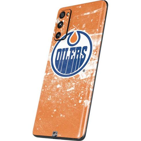 NHL Edmonton Oilers Frozen Galaxy S20 Fan Edition Skin