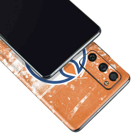 NHL Edmonton Oilers Frozen Galaxy S20 Fan Edition Skin