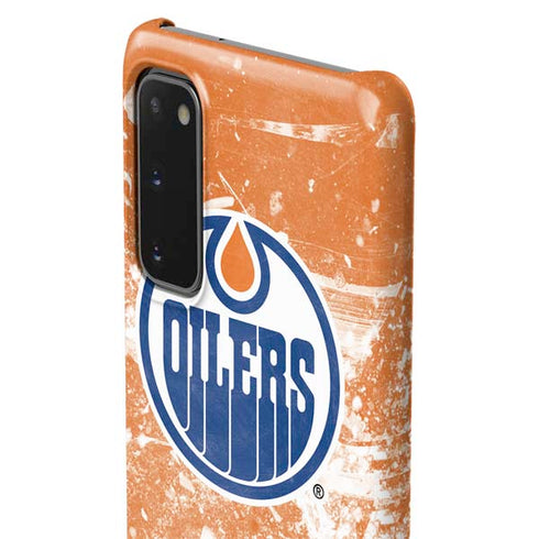 NHL Edmonton Oilers Frozen Galaxy S20 Lite Case