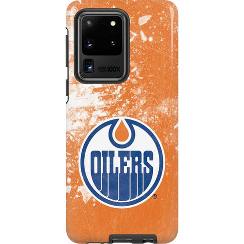 NHL Edmonton Oilers Frozen Galaxy S20 Ultra 5G Pro Case