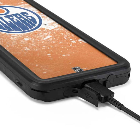 NHL Edmonton Oilers Frozen Galaxy S20 Waterproof Case