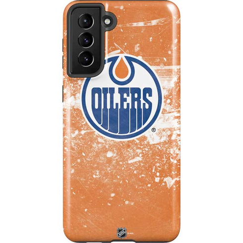 NHL Edmonton Oilers Frozen Galaxy S21 FE Pro Case